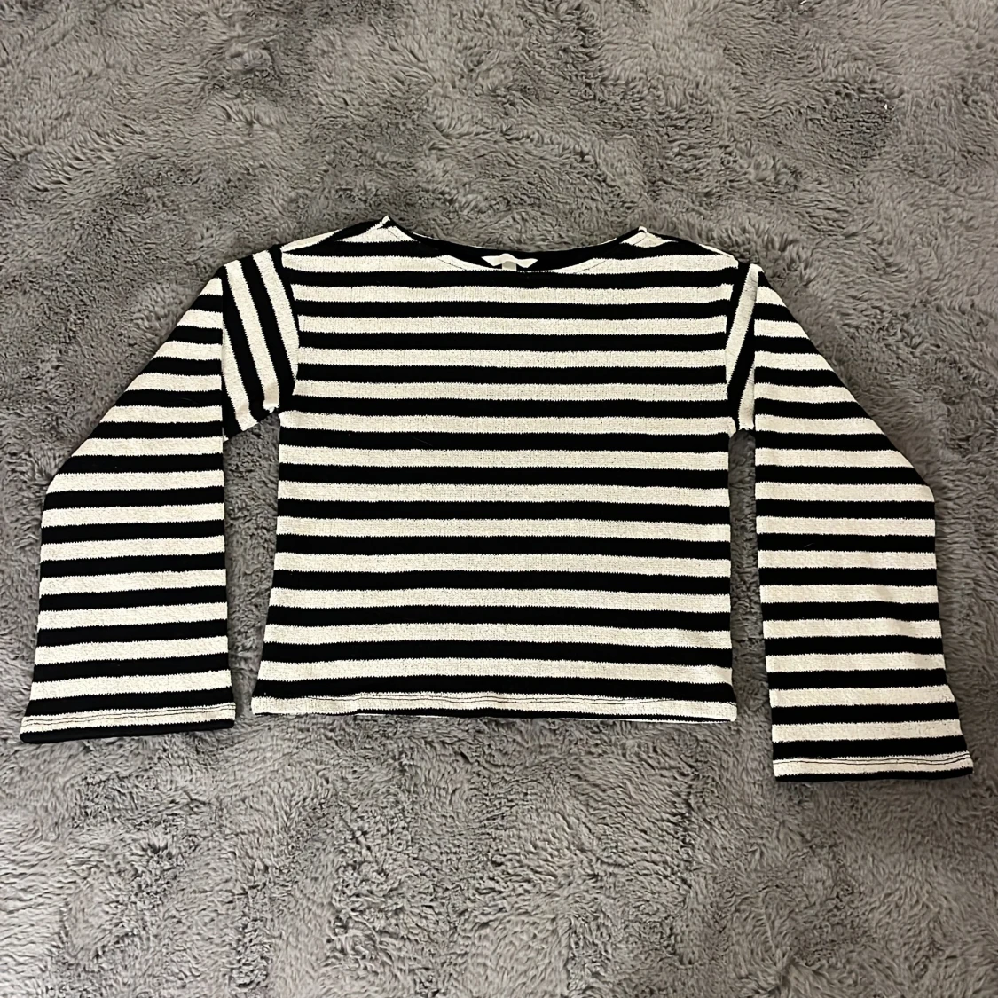 Randig långärmad tröja från H&M