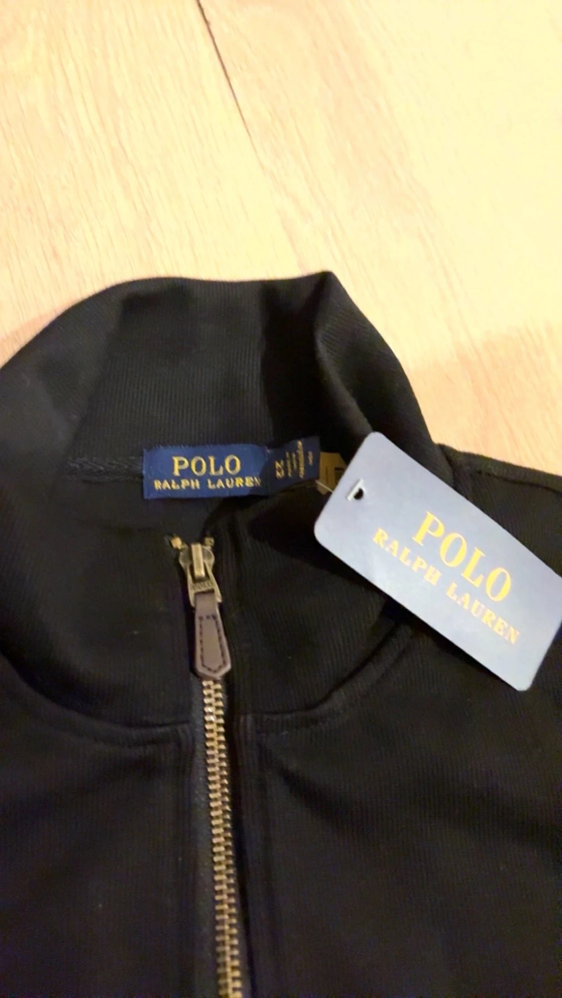 Svart half zip tröja från Polo Ralph Lauren - 2
