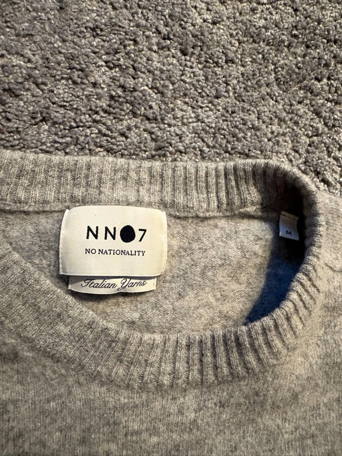Grå stickad tröja från NN07 - 1