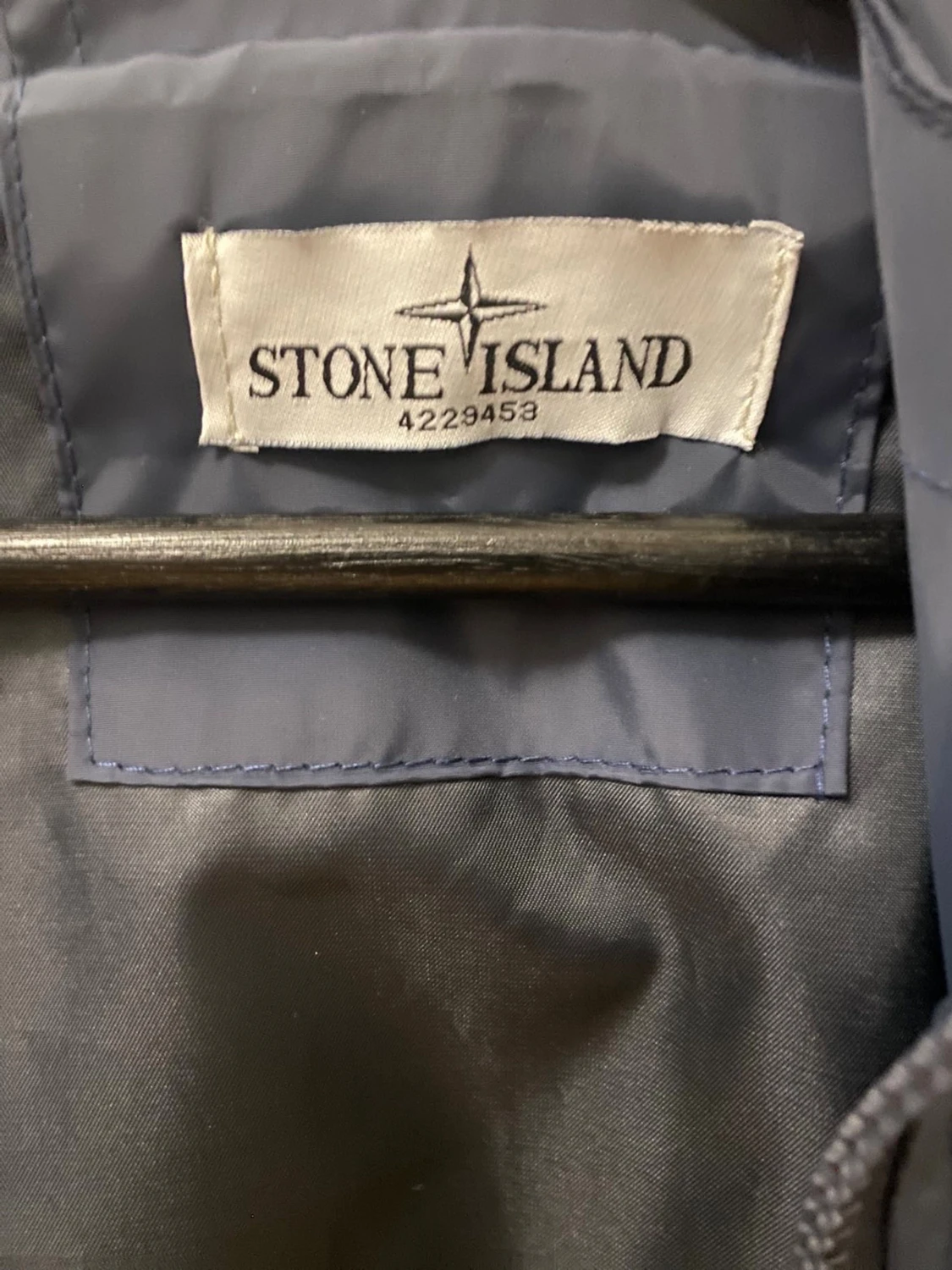 Blå vindjacka från Stone Island - 2
