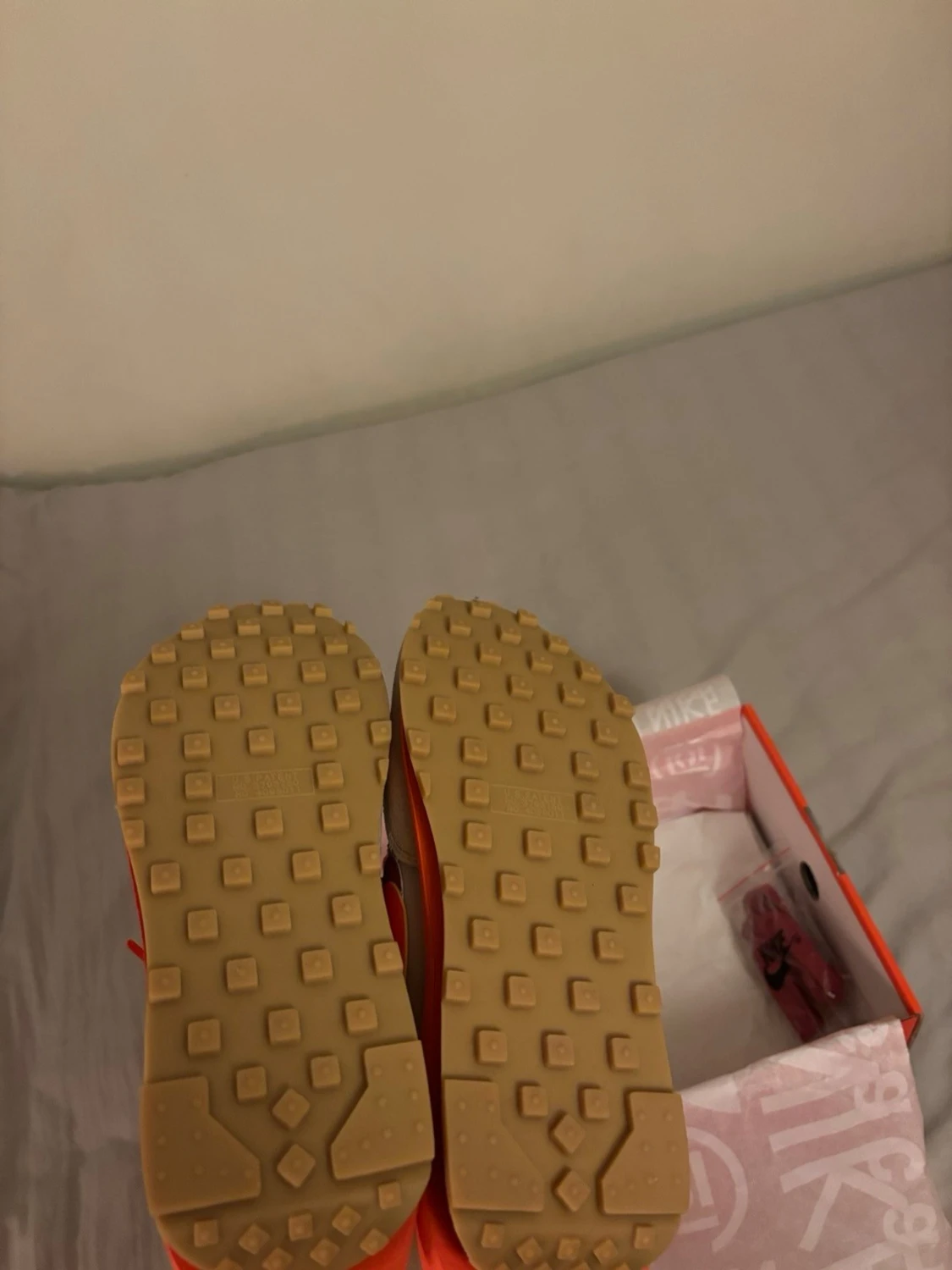 Nike LDWaffle S/C Blaze Orange sneakers - 1