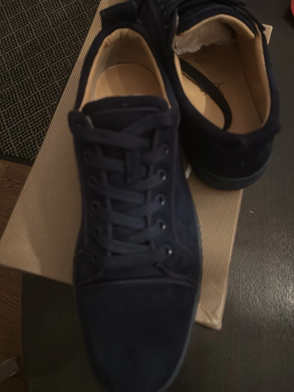 Mörkblå sneakers från Louboutin - 3