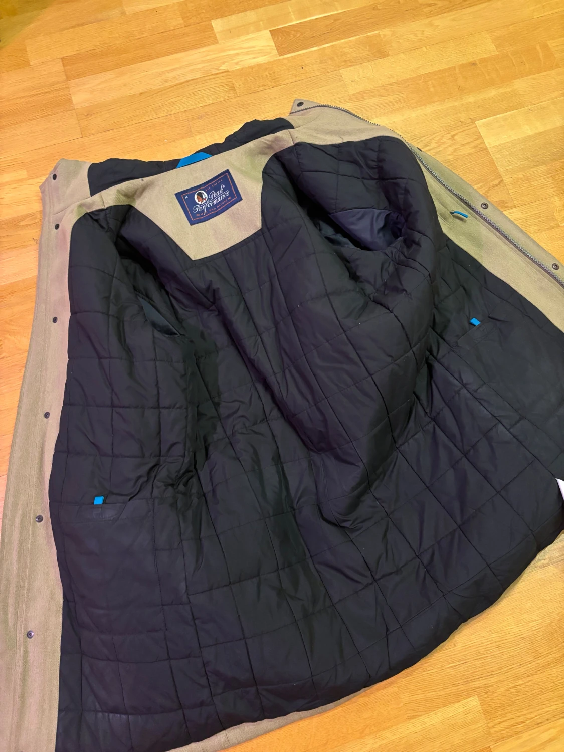 Beige parkajacka Peak Performance M - 6