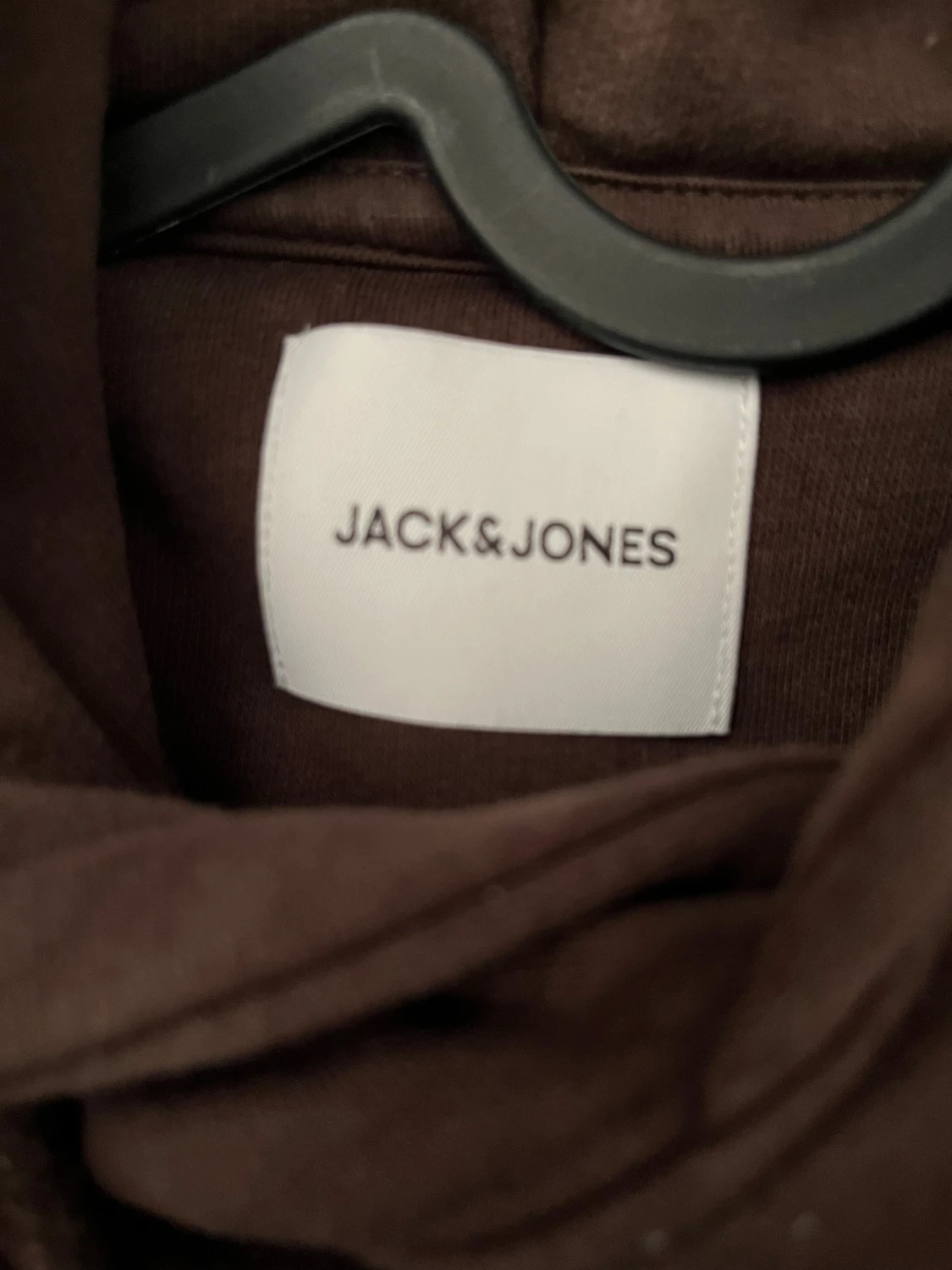 Brun hoodie från Jack & Jones - 1