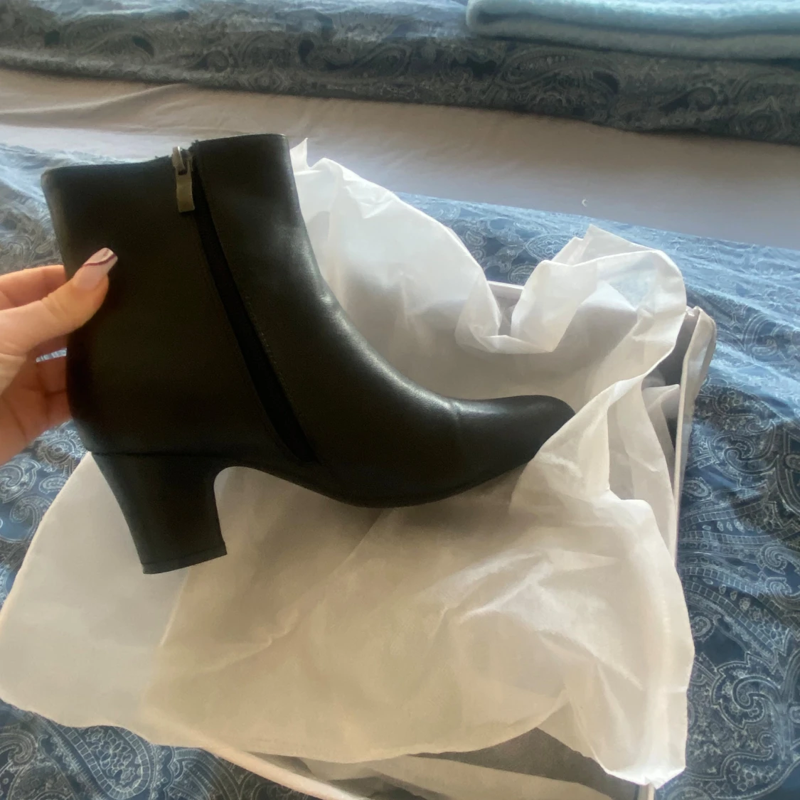 Stövletter med klack - 4