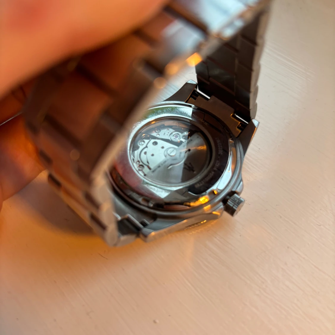 Maserati automatisk klocka i stål - 2