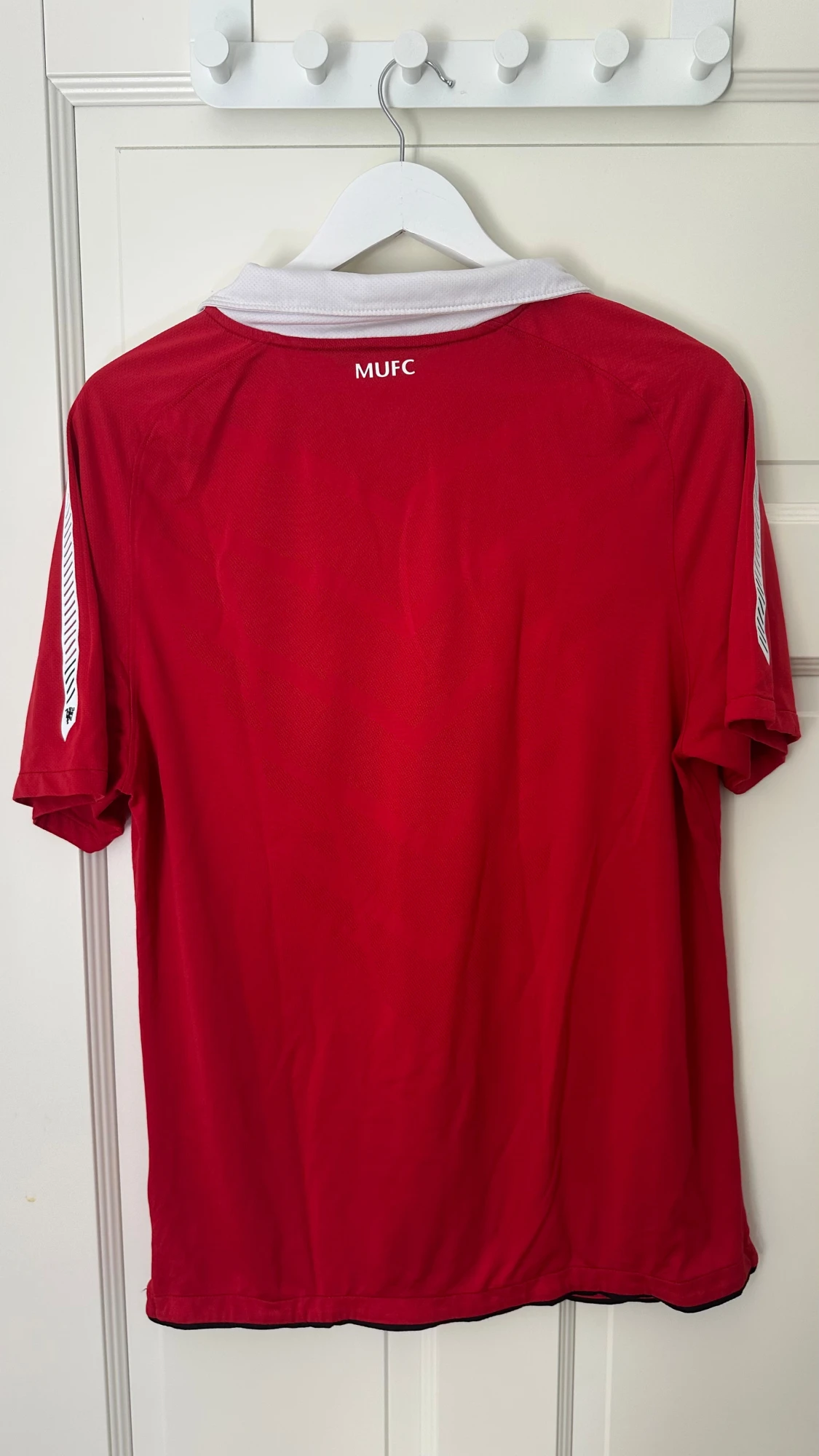 Äkta manchester united 10/11 hemmatröja M - 1