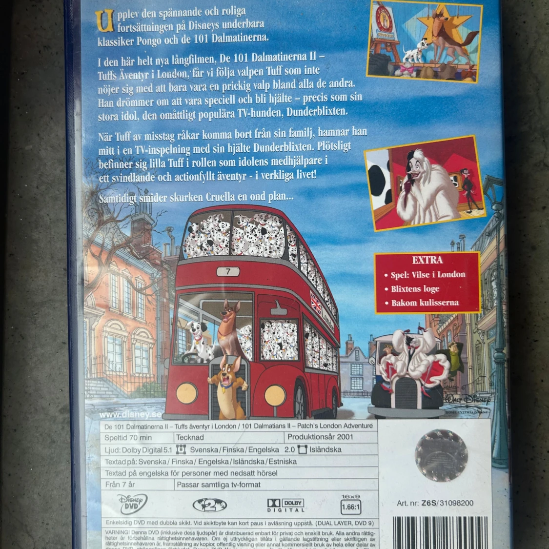 De 101 dalmatinerna 2 DVD - 1