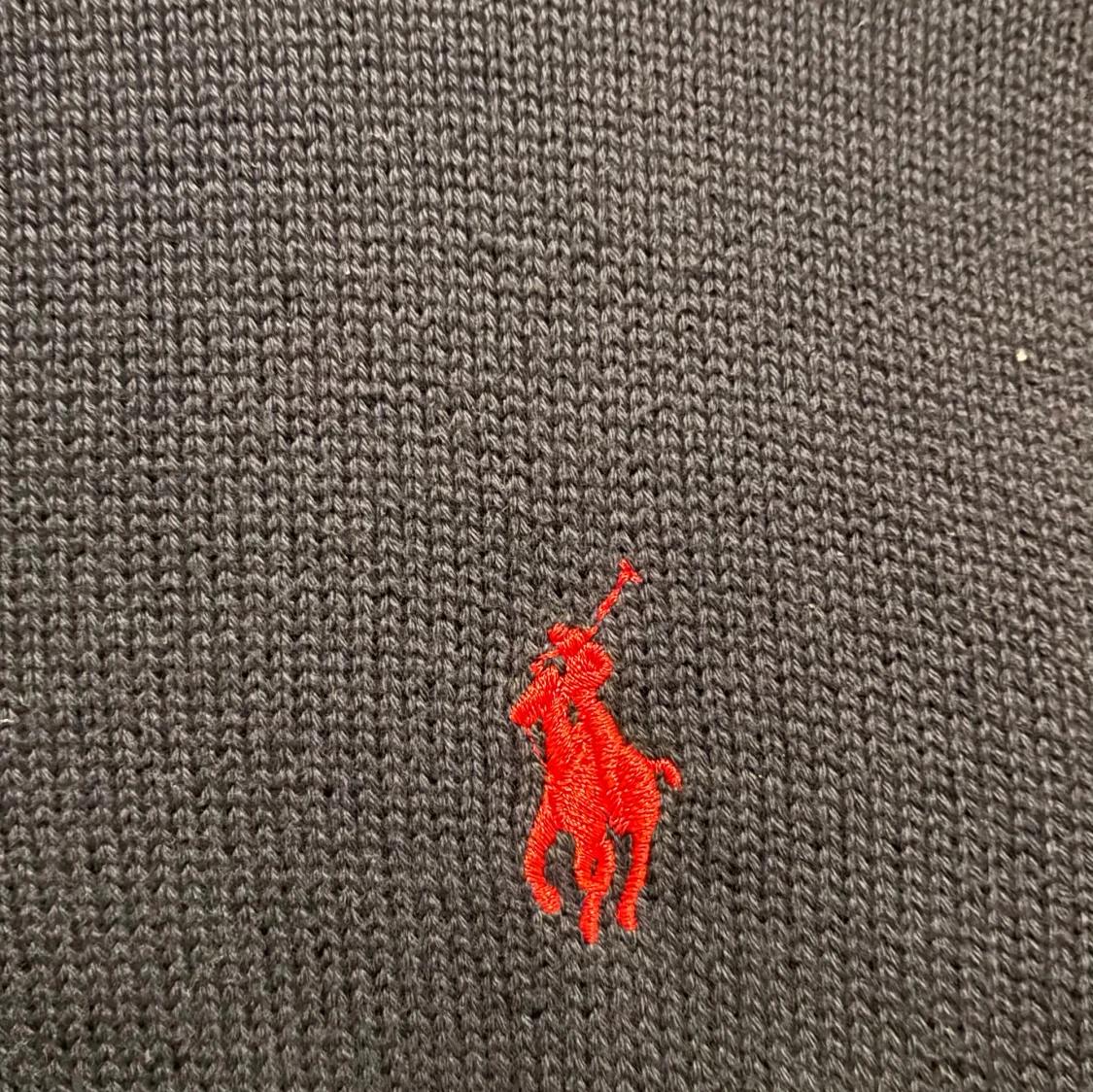 Marinblå stickad tröja Polo Ralph Lauren - 2