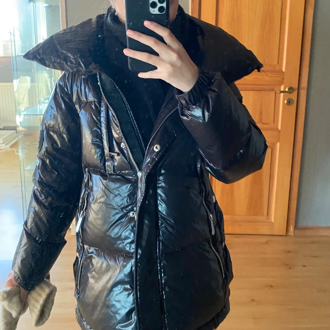 Svart dunjacka Michael Kors XS - 2