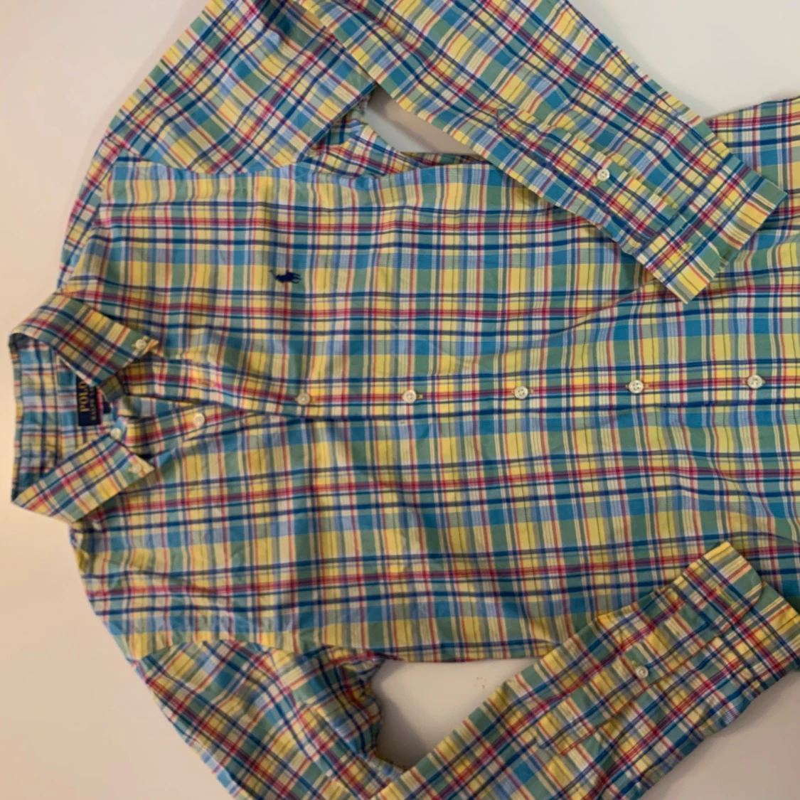 Rutig skjorta Polo Ralph Lauren S - 4