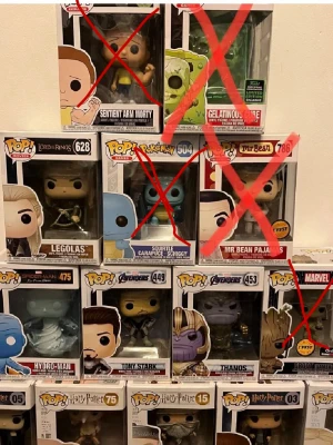 FUNKO POP 100kr styck - kom privat för vilka du vill sälja 