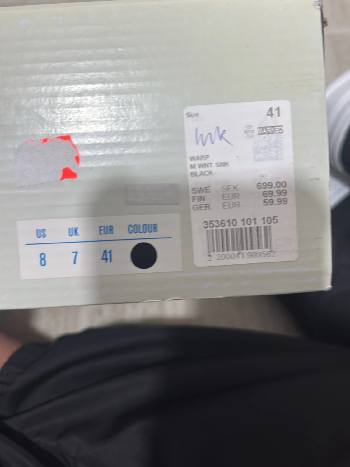 Svarta höga sneakers från WAVE - 2