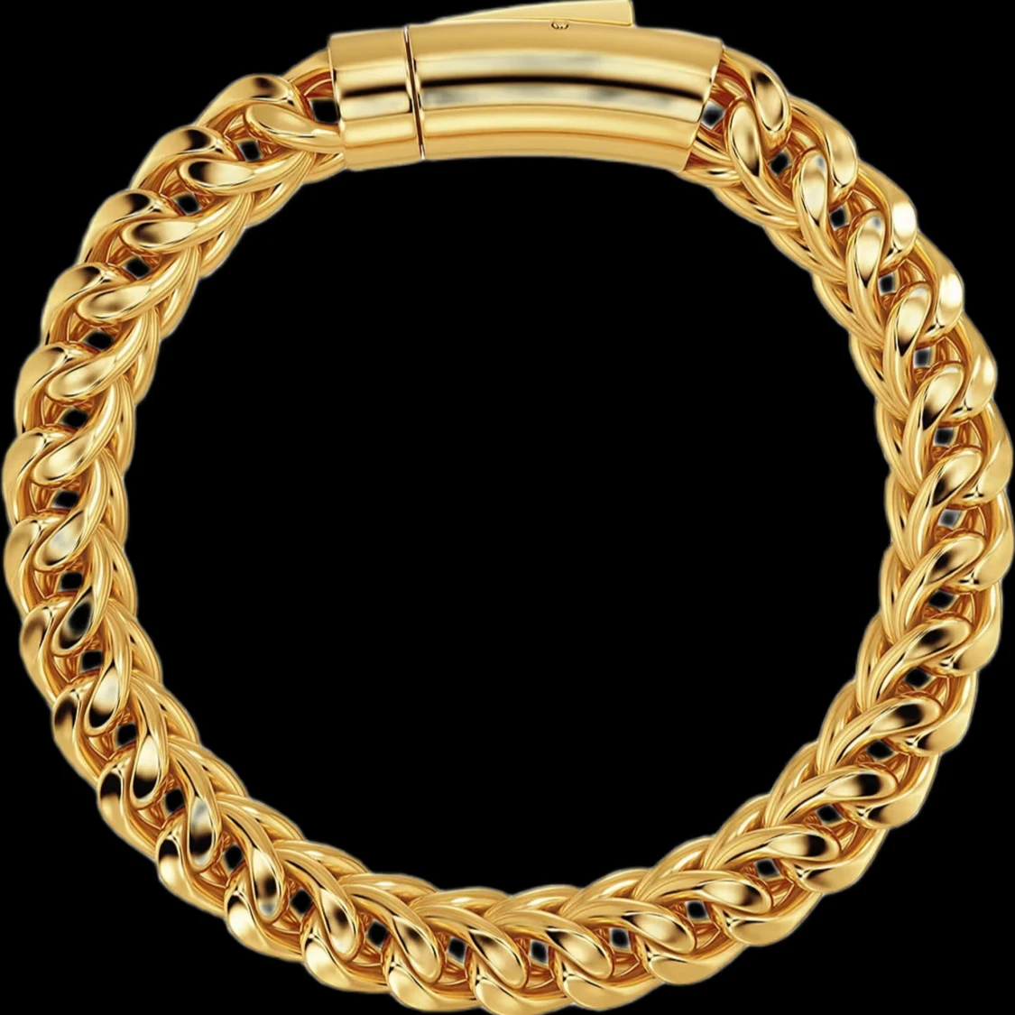 Edblad Guldigt kedjearmband i chunky stil - 1