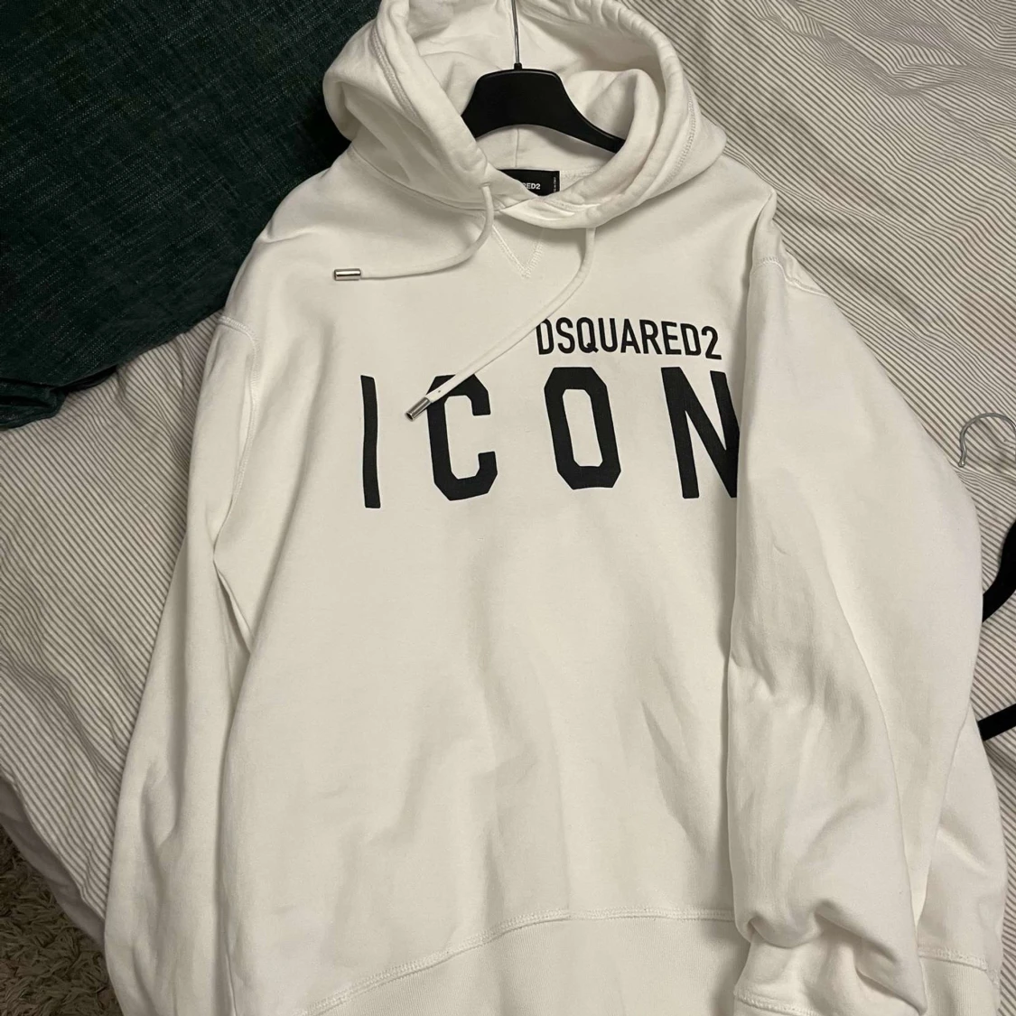 Vit hoodie från Dsquared2 ICON - 1