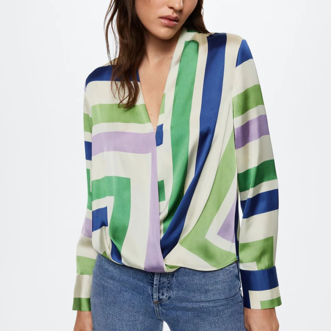 Omlottopp från Mango