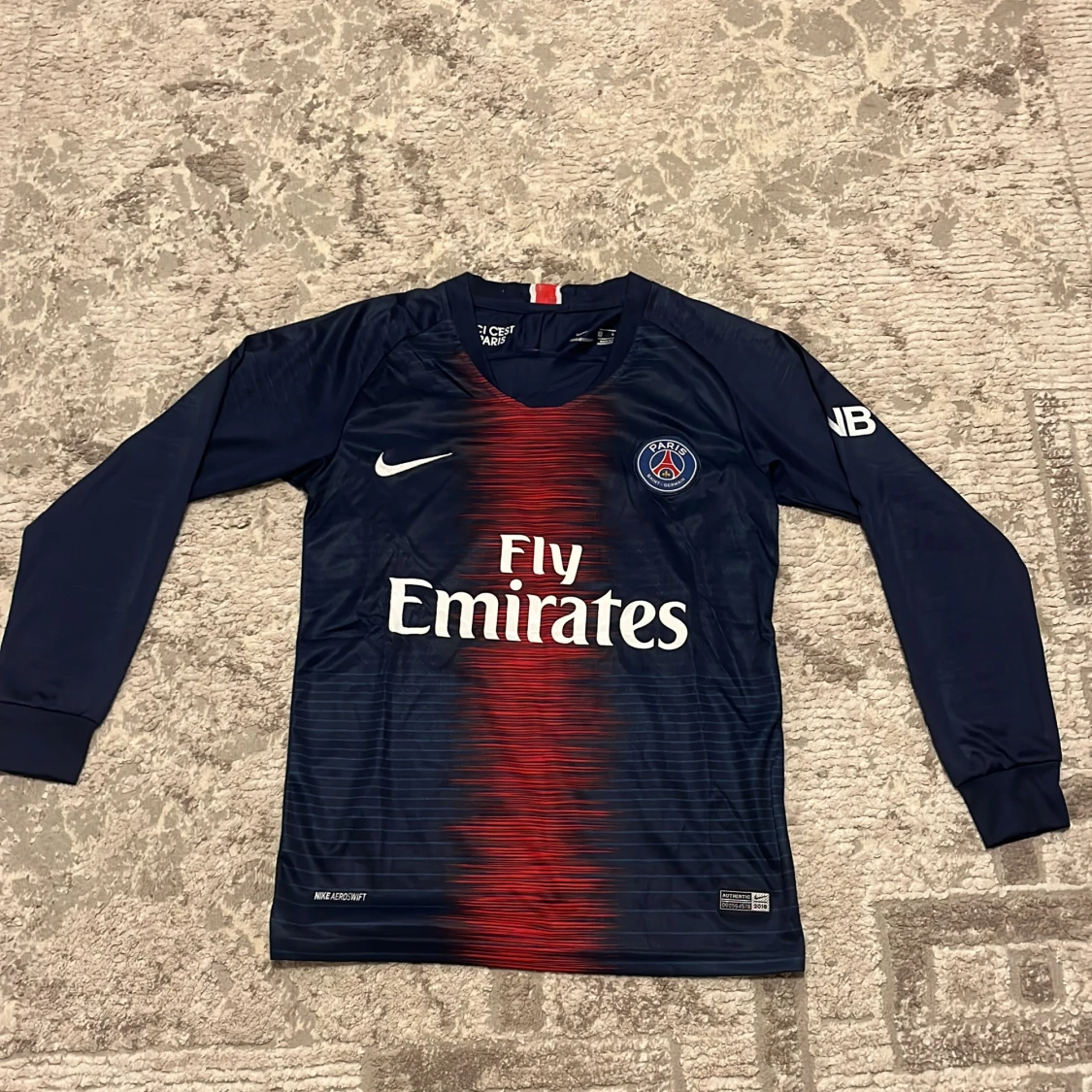 PSG Neymar Jr långärmad matchtröja #10