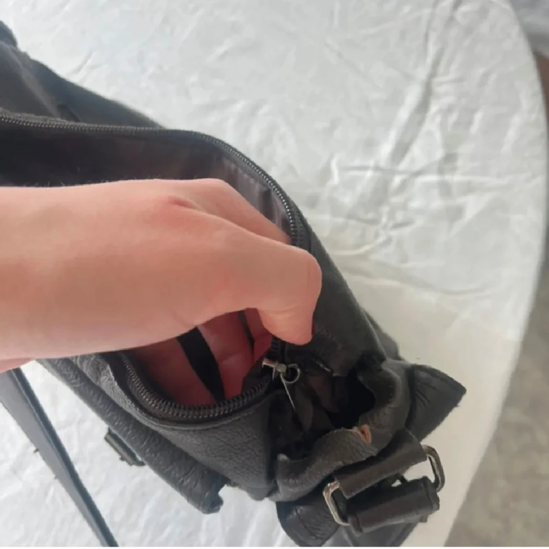 Brun läderväska - 3