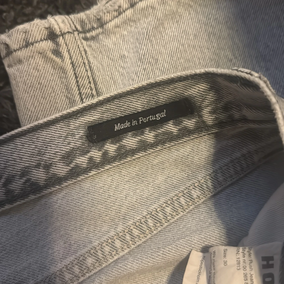 Ljusgrå jeans Hope  - 3