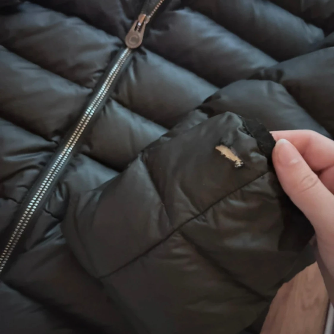 Svart Colmar jacka med luva - 4