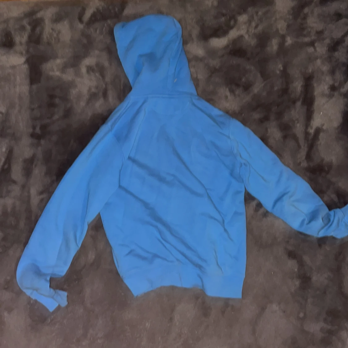 Blå hoodie från GANT med huva - 2