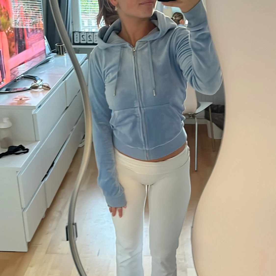 Juicy Couture Classic Velour Robertson Zip Hoodie  - 2