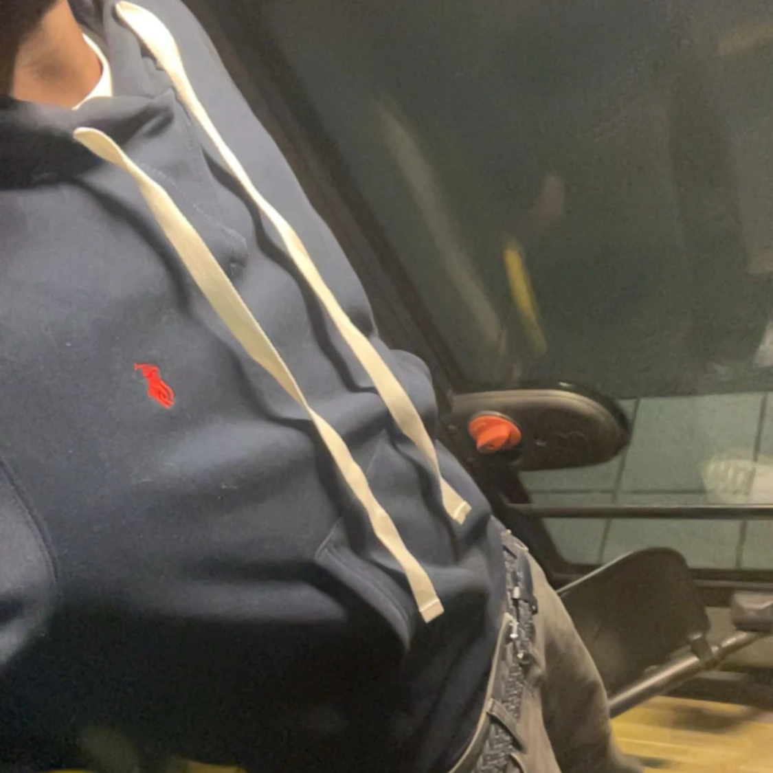 Marinblå hoodie från Polo Ralph Lauren - 3