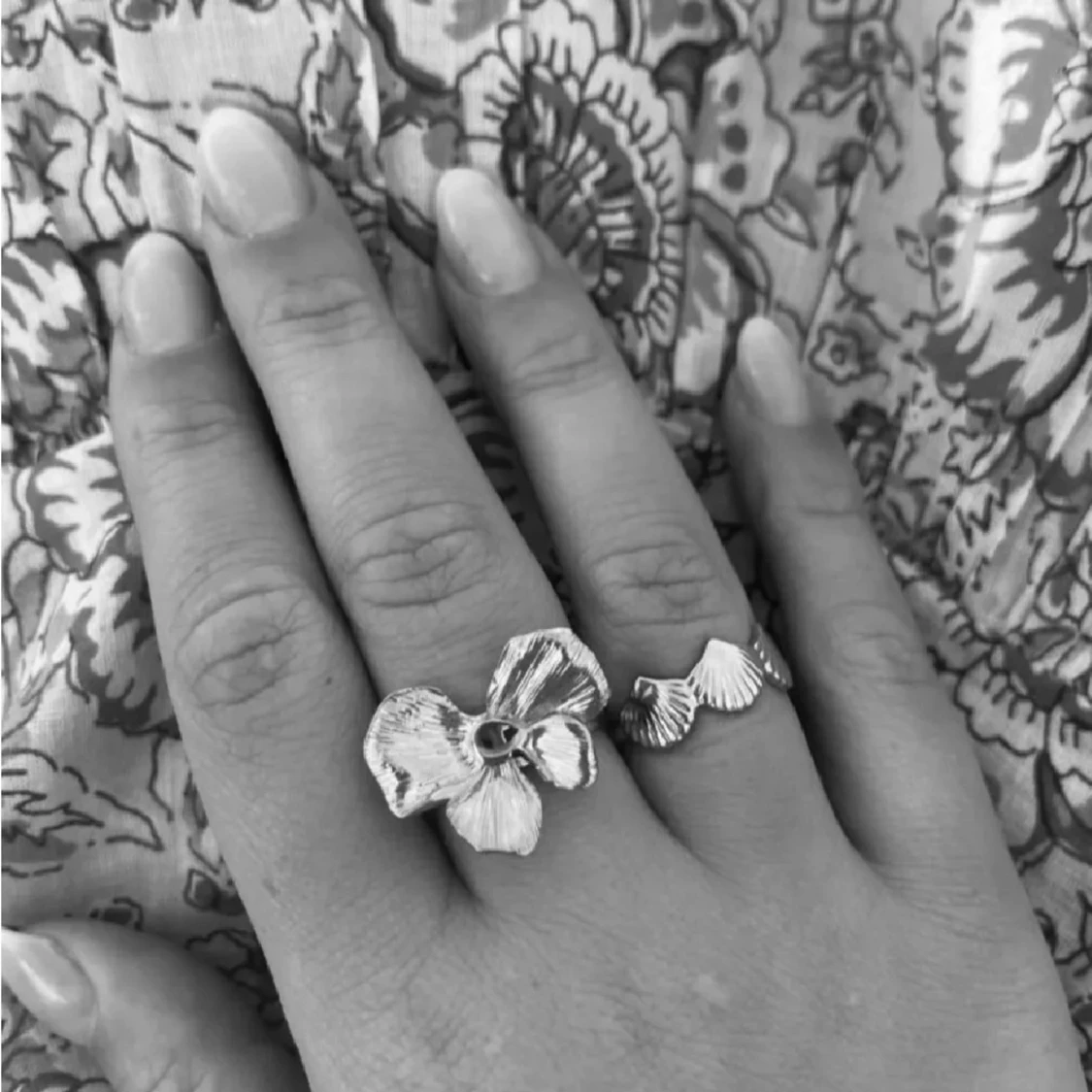 Silverring snäckor - 1