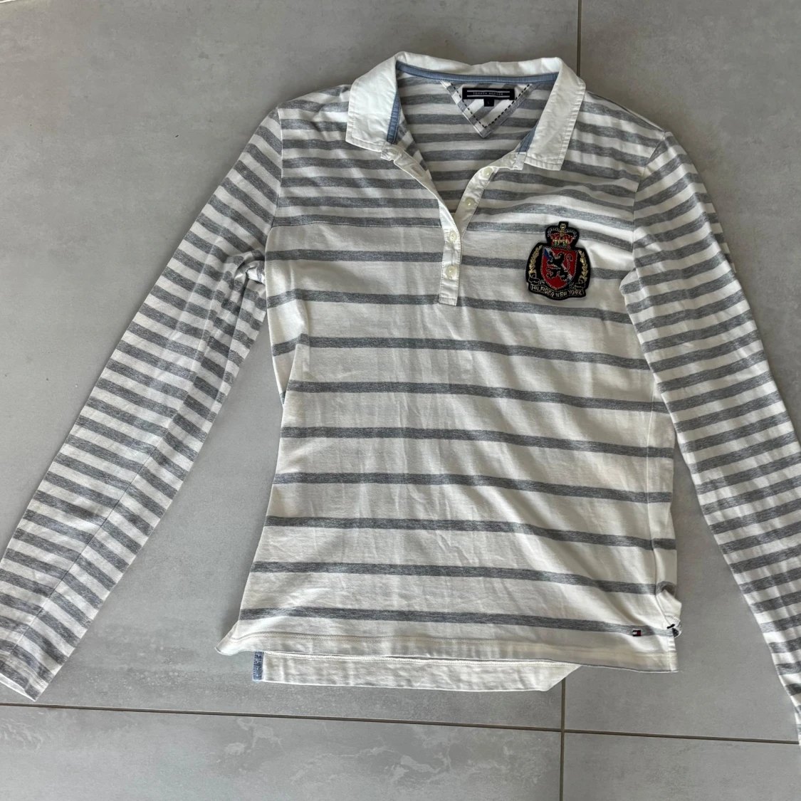 Randig pikétröja Tommy Hilfiger 