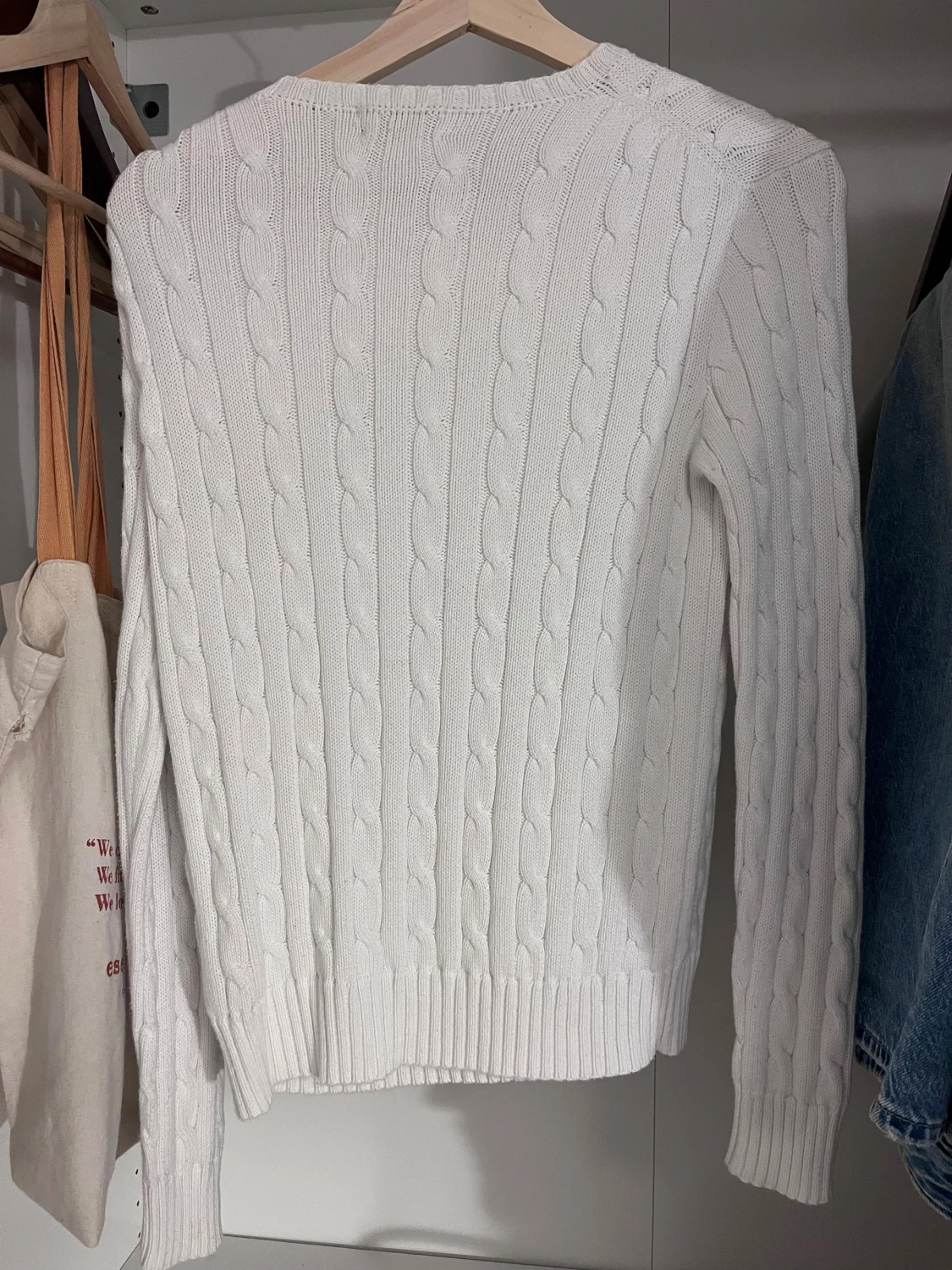 Ralph Lauren kabel stickad tröja - 1