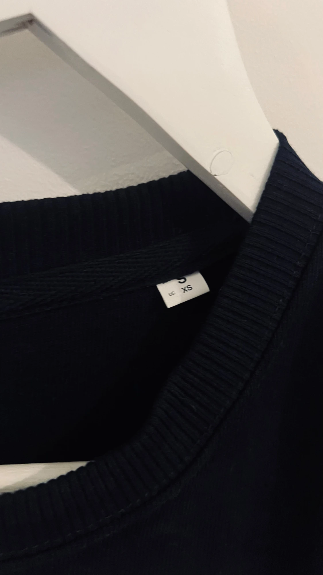 Svart sweatshirt D'ONCE DE LA SENSE XS - 1