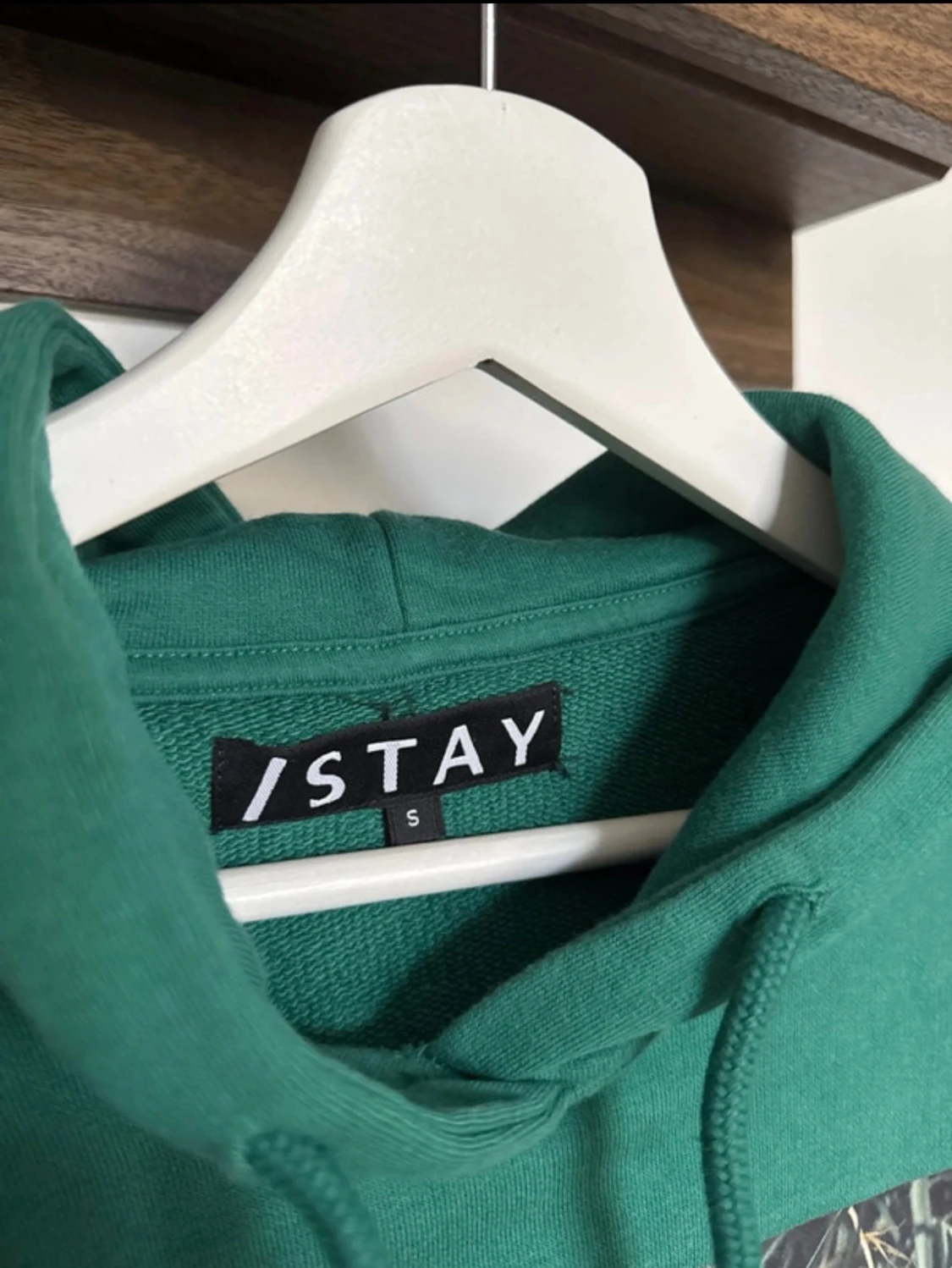 Grön hoodie från Carlings med tryck - 2