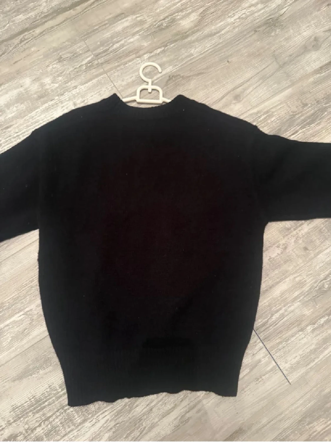 Svart stickad Saint Laurent tröja - 1