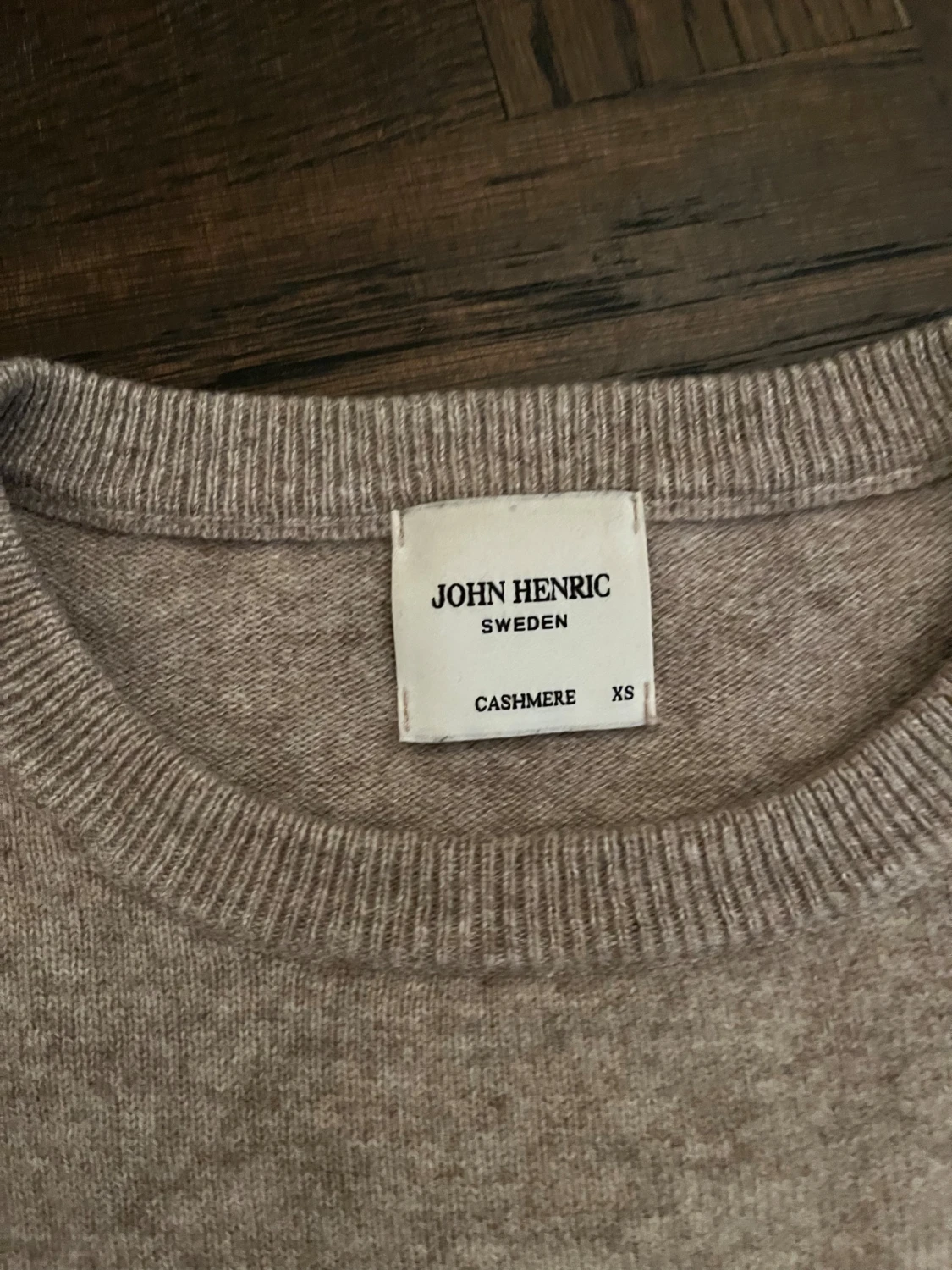 John Henric kashmirtröja i nyskick - 3