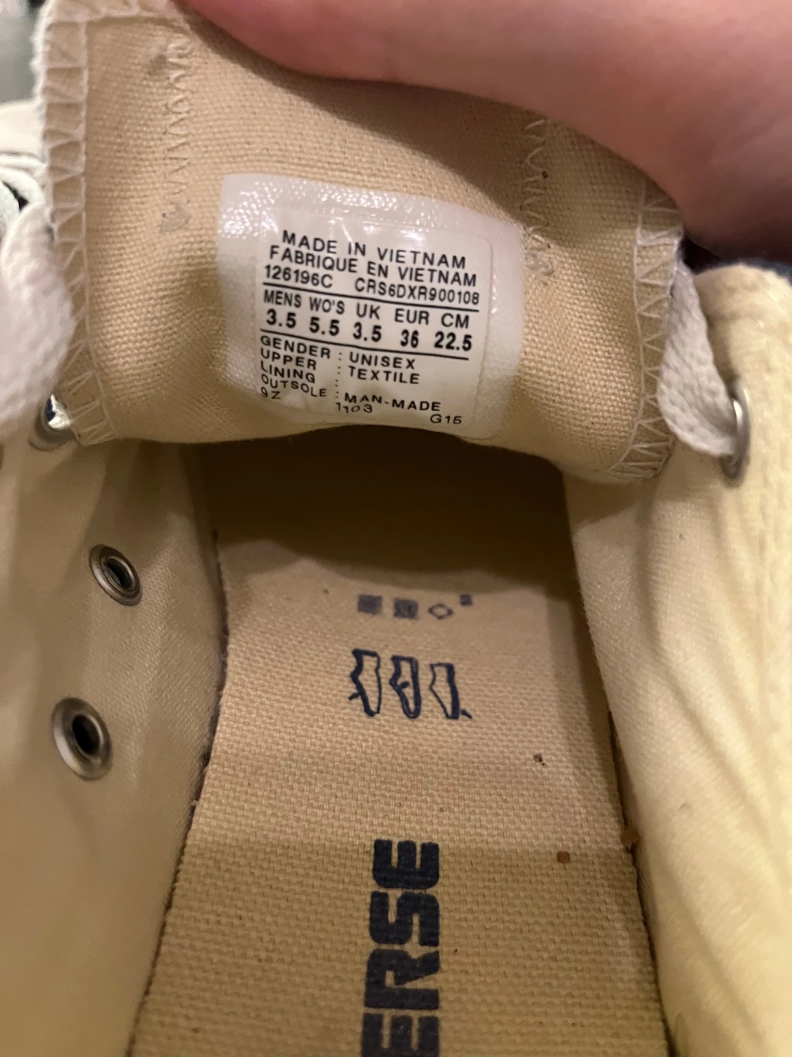 Mörkblå låga Converse - 3