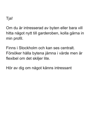 Söker byten - Söker byten