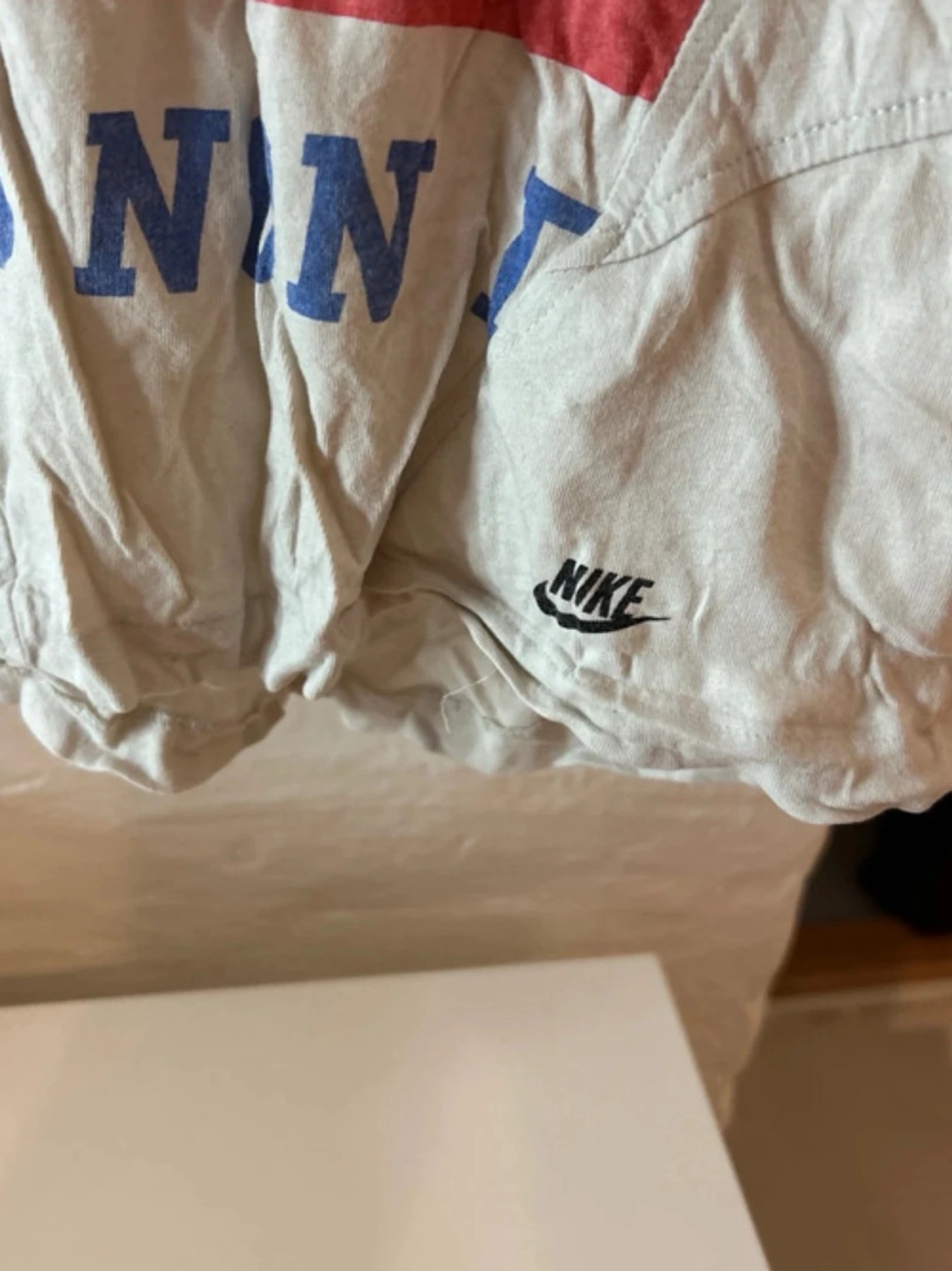 Nike vit linnetopp med tryck - 3