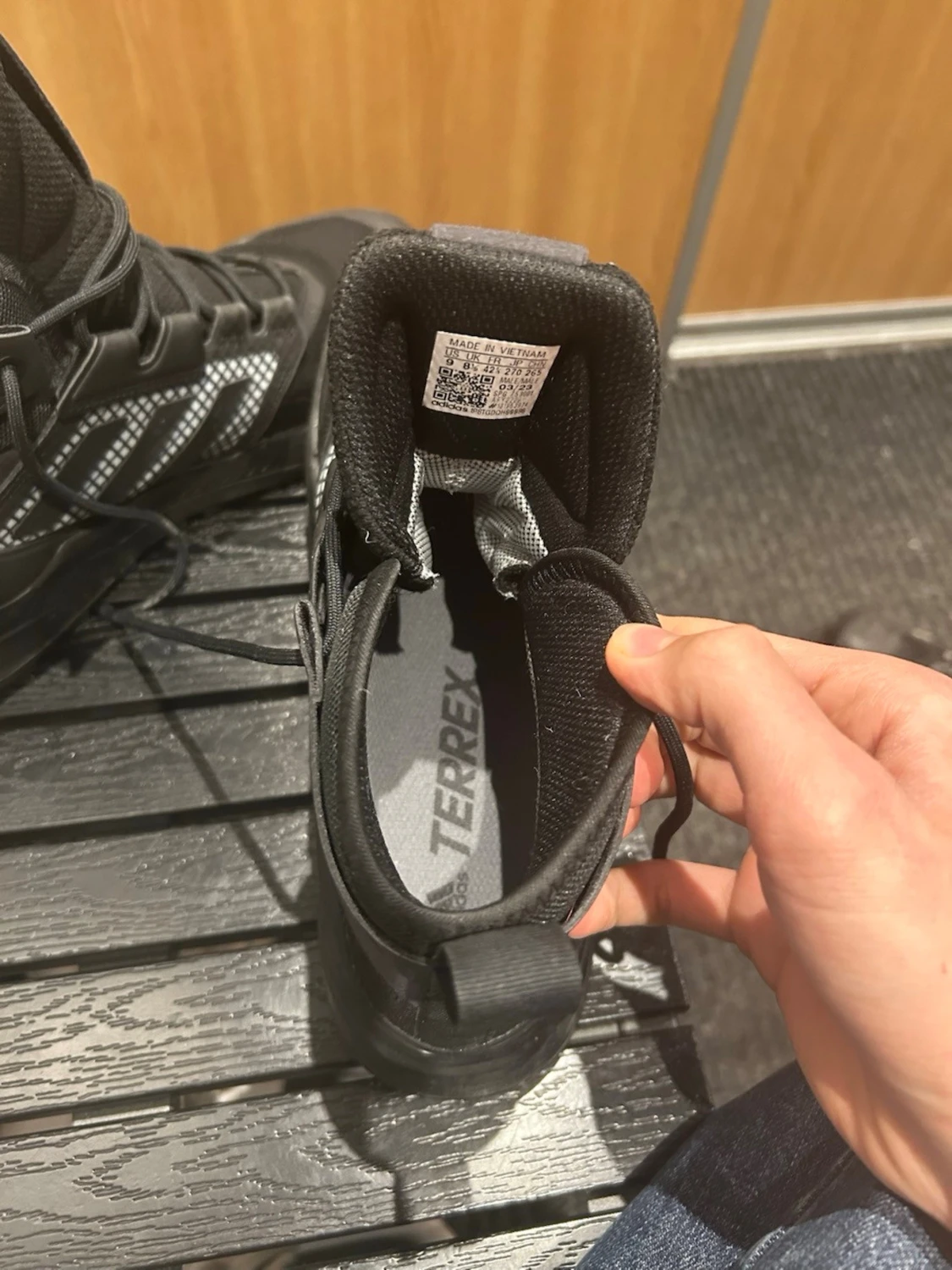 Svarta Adidas Terrex Gore-Tex kängor - 3
