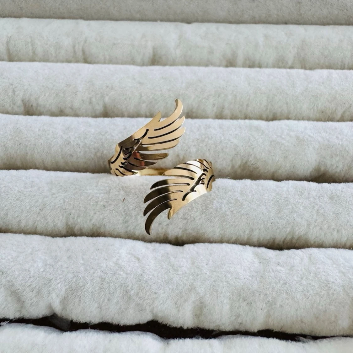 Rostfria ringar - vingar - 1