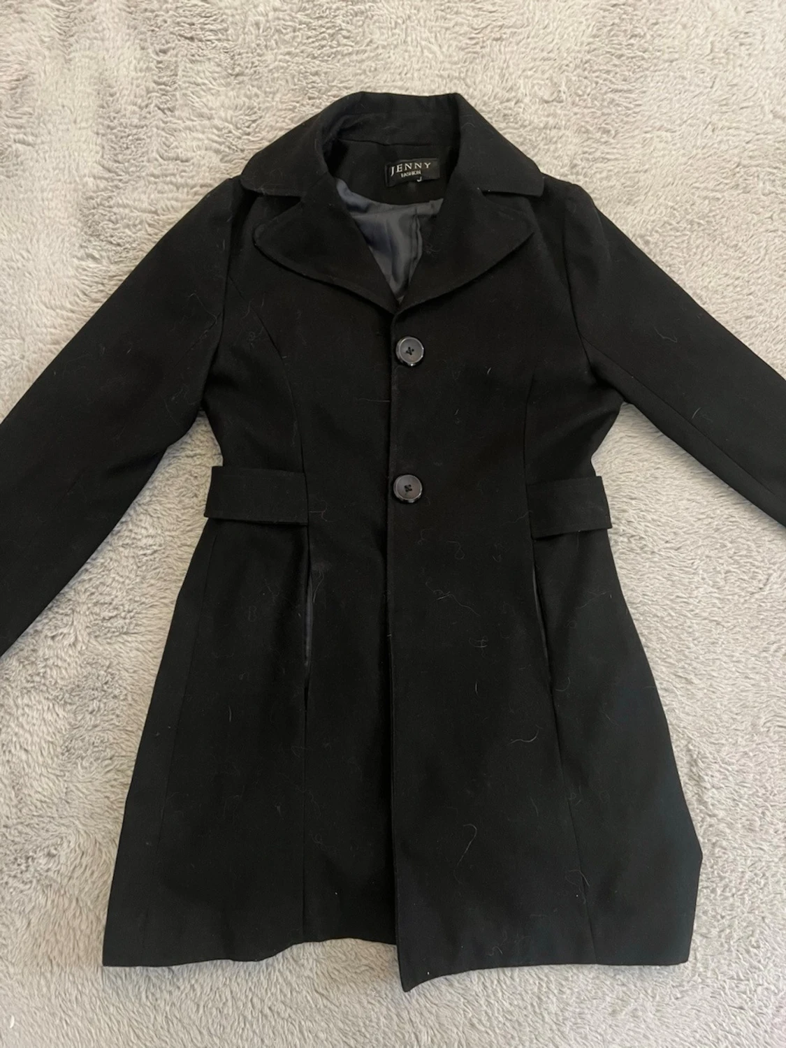 Svart kappa från Jenny Fashion