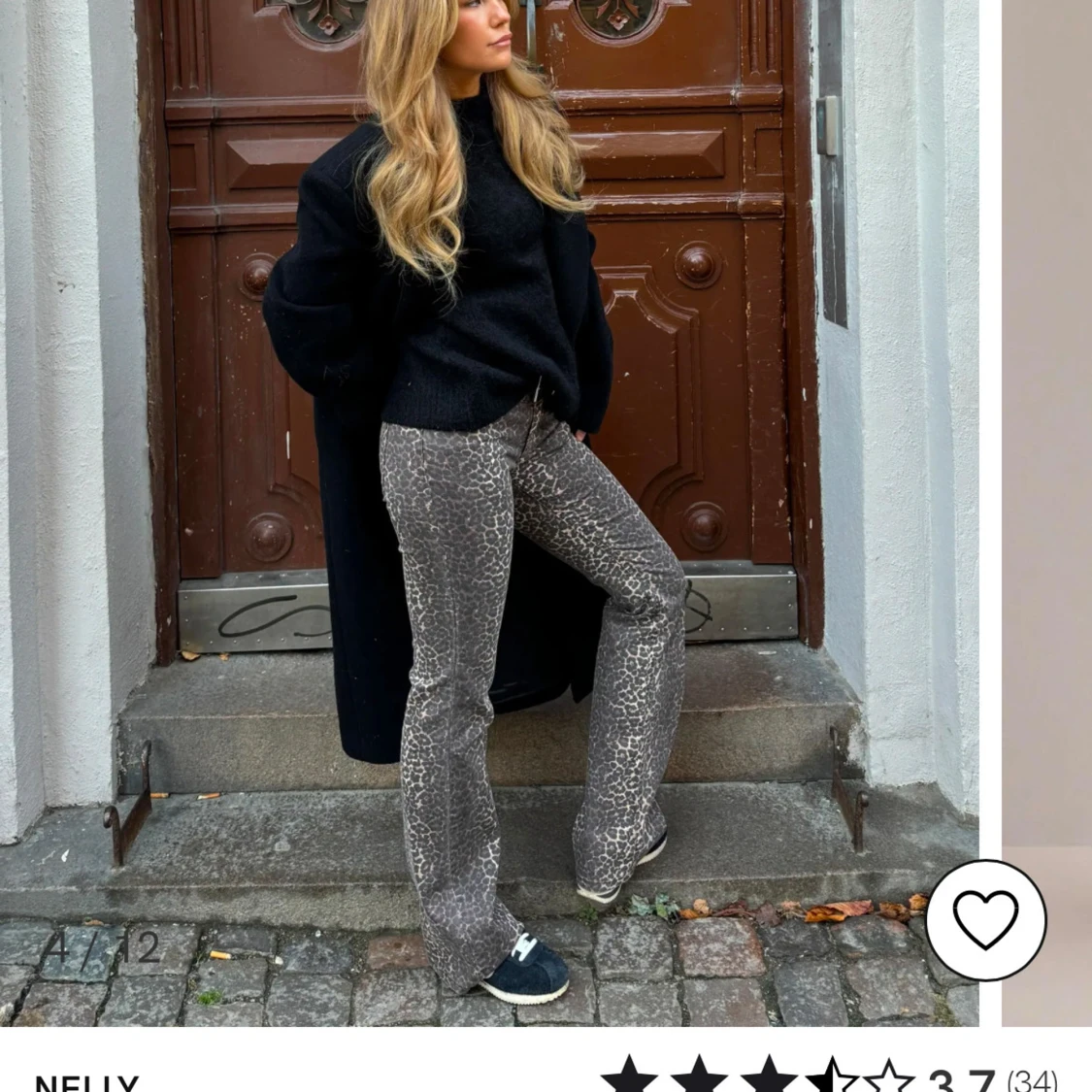 Leopardmönstrade byxor från Nelly - 3