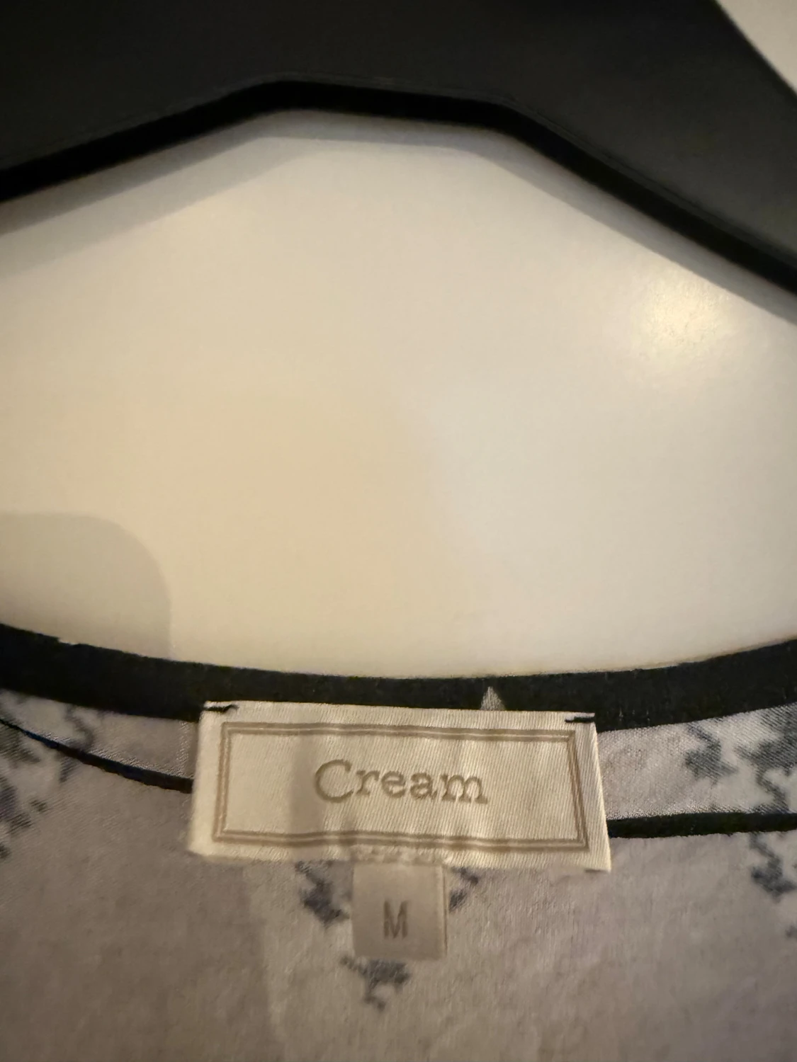 Lång mönstrad klänning från Cream - 1