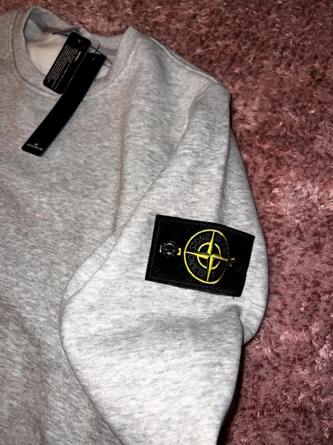 Stone Island tröja grå - 5