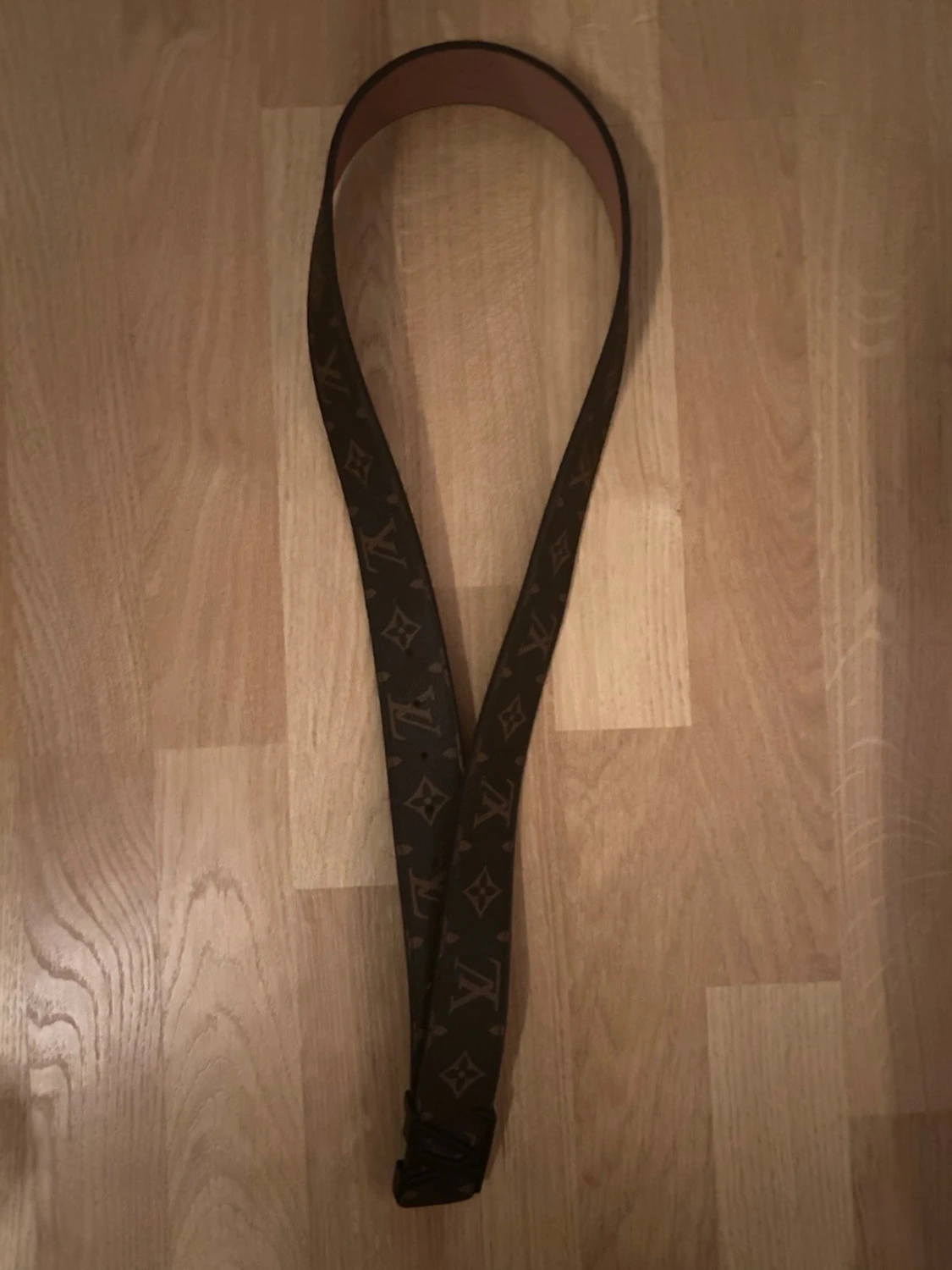 L bälte kaffe brun  - 4