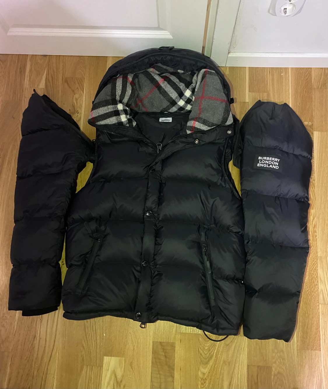 Svart dunväst från Burberry - 2