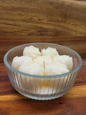 Doft ljus - Doft av jasmin ,  med 2 ljusvekar