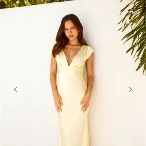 Långklänning Hello Molly - Säljer denna så fina klänning från Hello Molly i storlek S🥰🥰🥰🥰🥰aldrig använd!!!! Skicka för fler bilder