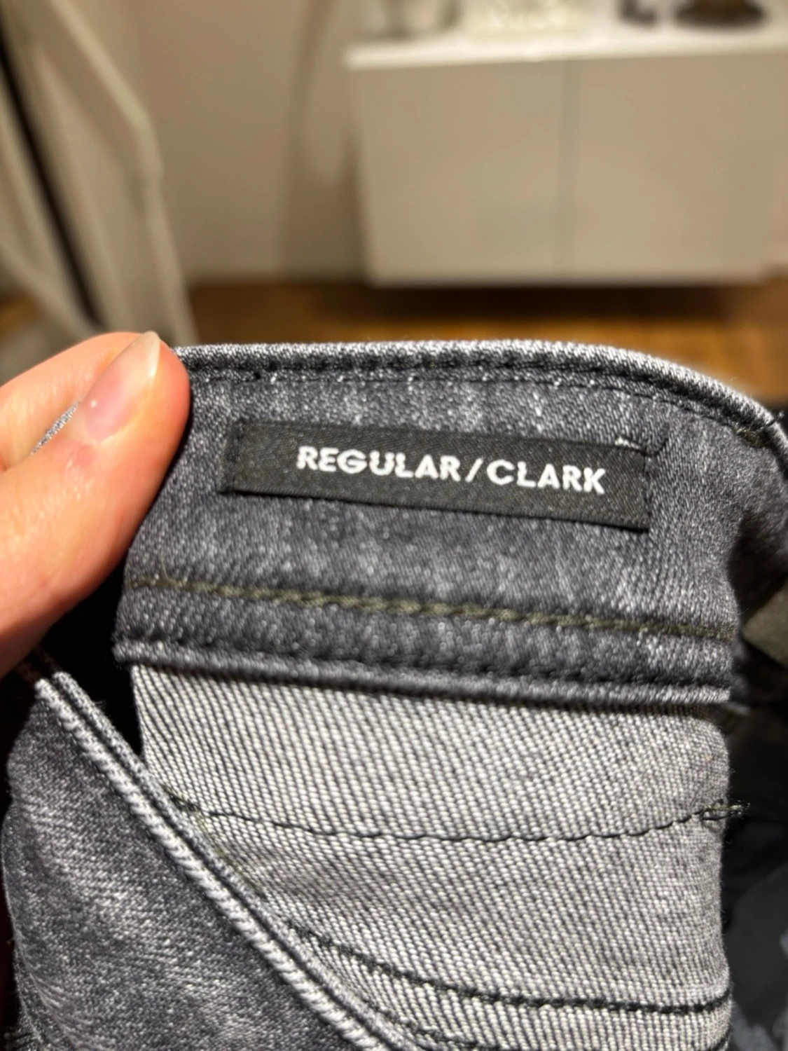 Svarta jeans Clark Regular fit 29/30 - 3