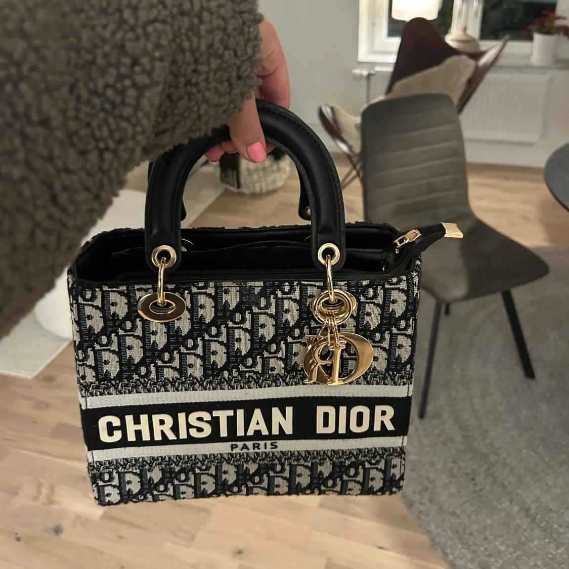 Christian Dior svart handväska - 3