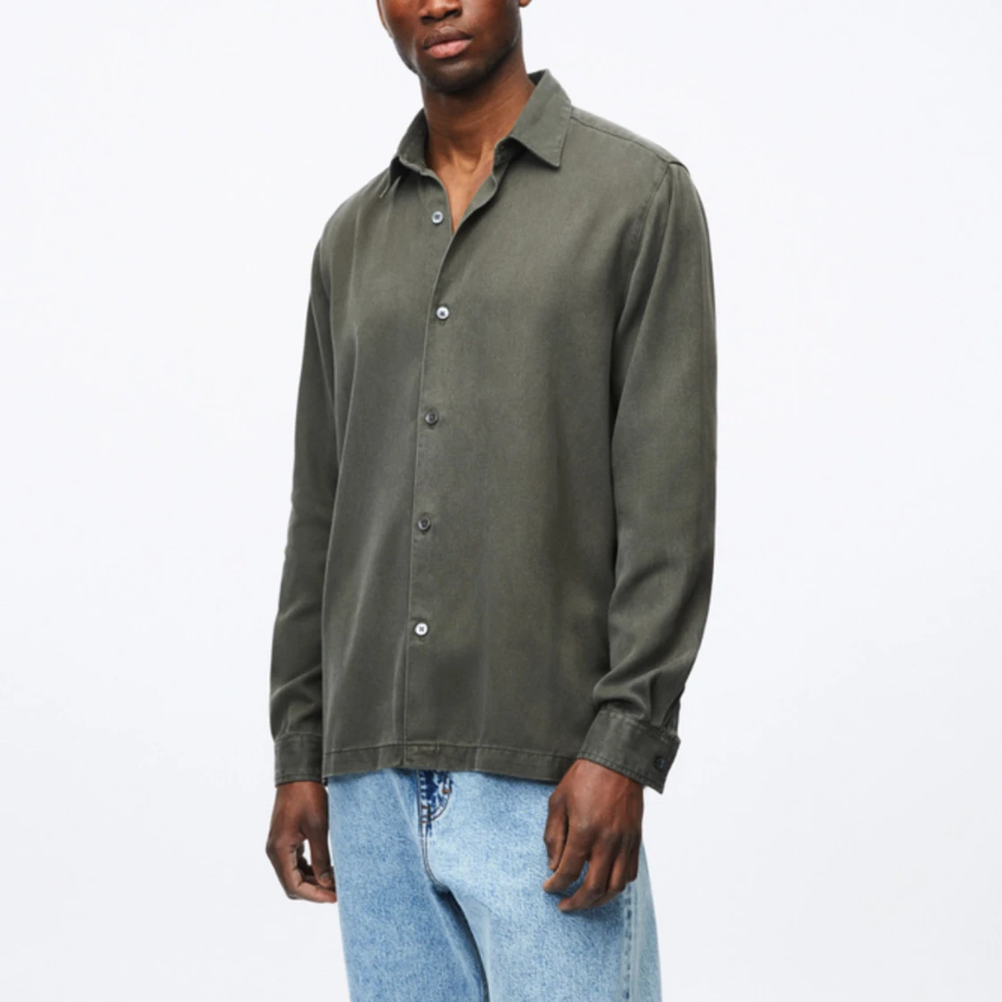 Oliv grön skjorta från A Day's March - 4